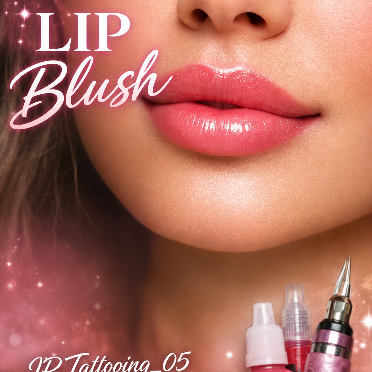 Lip blush — Permanent makeup by Déjà Vu Tattoo, Bedworth